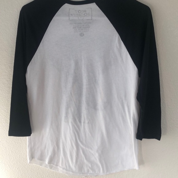 Riot Society Baseball Tee - Picture 3 of 4